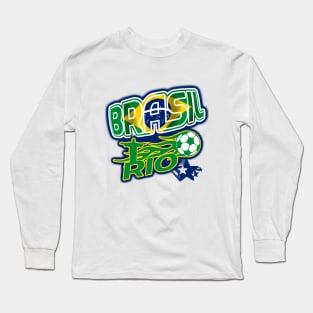 Brasil Rio Long Sleeve T-Shirt